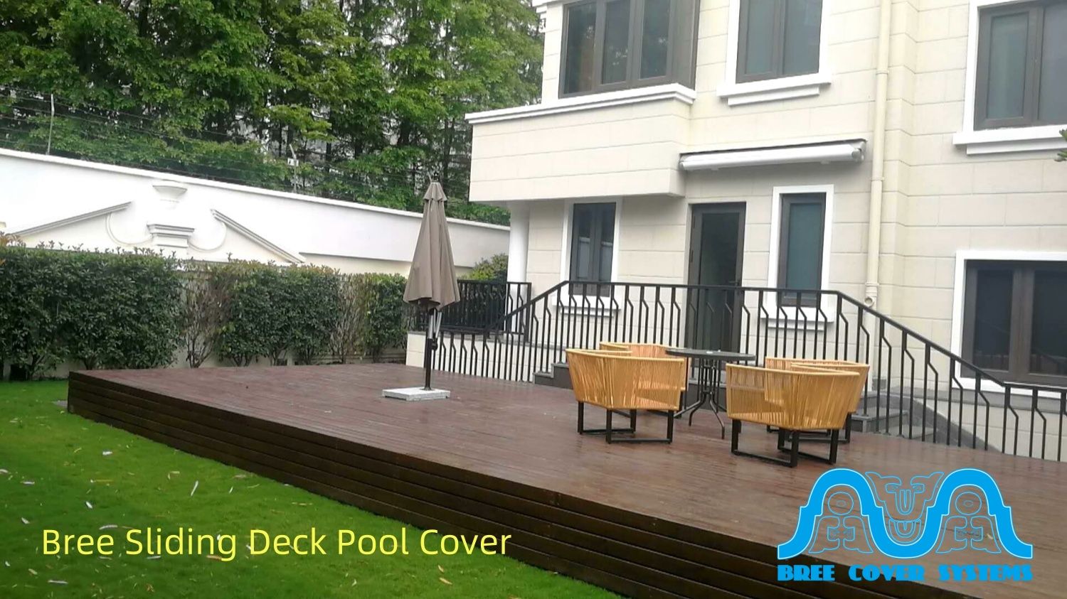 Bree Sliding Deck Pool Cover