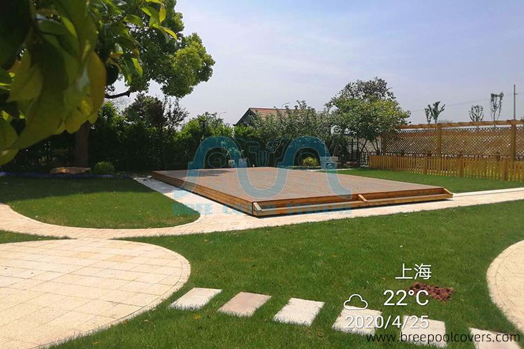 Shanghai Yuehu Villa Bree Sliding Series Intelligent Swimming Pool Deck  (3)