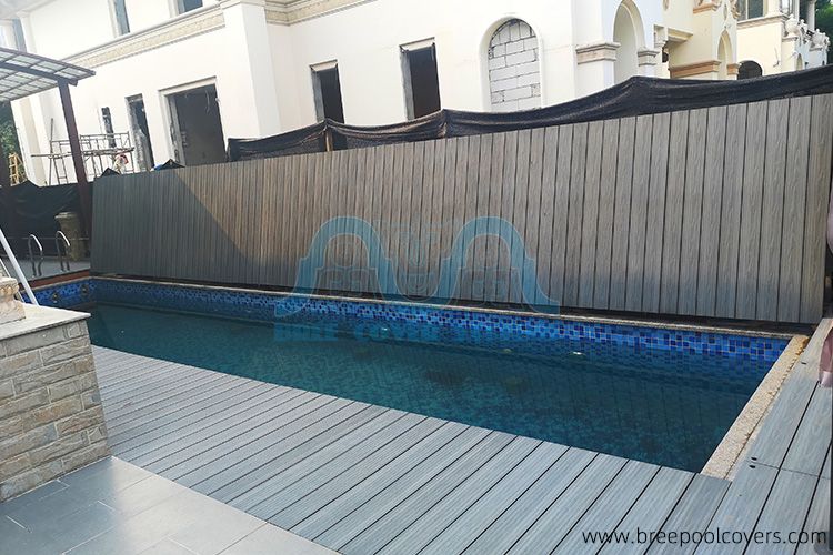 Guangzhou Evergrande Royal View Peninsula Project Bree Swimming Pool Folding Cover (6)