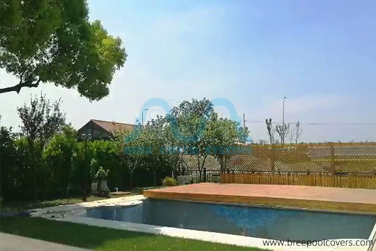 Shanghai Yuehu Villa Bree Sliding Series Intelligent Swimming Pool Deck  (2)